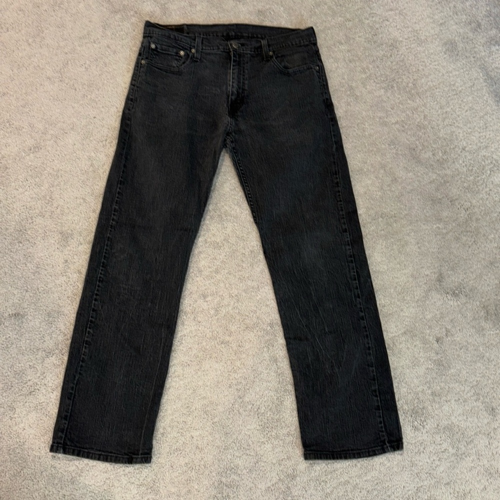 Levi 569 Men's 34/34 Jeans Black